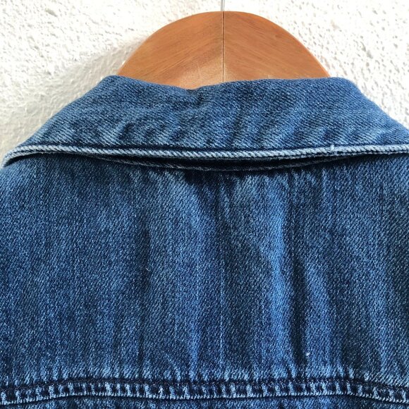 EVERLANE The Supersoft Jean Coverall Size 10 - Picture 5 of 9